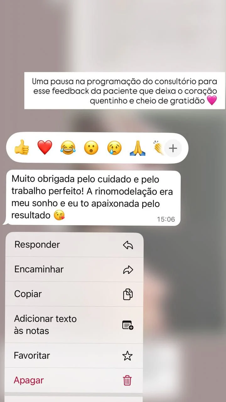 Dra. Julia Mara - feedback de paciente